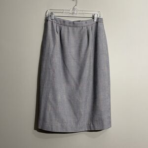 Gilmor Plaid Skirt Size 12 Preppy Classic Office School Lined Pockets